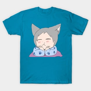 Cute Sleepy Wolf Child T-Shirt